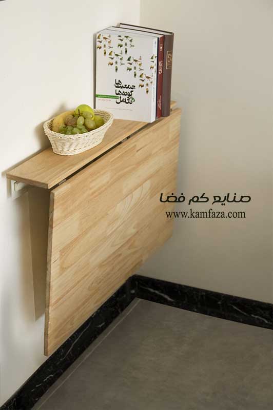 میز تحریر تاشو دیواری طح ایکیا