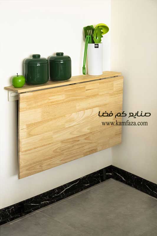 میز دیواری تاشو ساخته شده با الهام از مدل NORBERG ایکیا و تولید داخلی